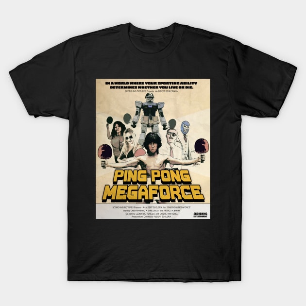 Ping Pong Mega Force T-Shirt by Graph